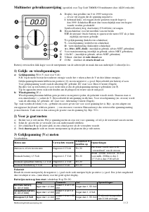 Handleiding Topcraft TMMH-930 Multimeter