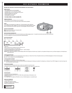 Handleiding Sportline 342 Distance Stappenteller