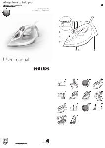 Mode d’emploi Philips GC2046 EasySpeed Fer à repasser