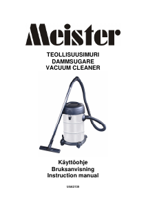 Bruksanvisning Meister UAA3135 Dammsugare