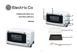 Handleiding Electric Co MF22V Oven