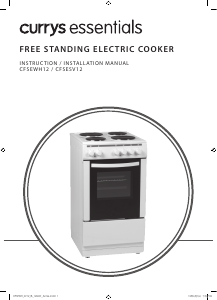 Bruksanvisning Currys Essentials CFSEWH12 Spis