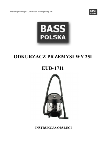 Instrukcja Bass Polska EUB-1711 Odkurzacz