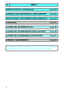 Manual de uso Bauknecht GSX 5891 HW Lavavajillas