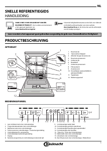 Handleiding Bauknecht OBFO Super Eco X Vaatwasser