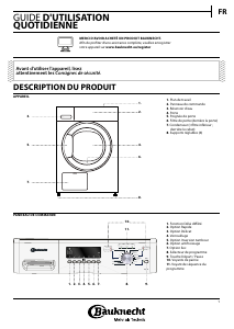 Mode d’emploi Bauknecht TK Eco 7080 Sèche-linge