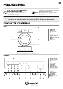 Bedienungsanleitung Bauknecht TK Prime 75A3 BW Trockner