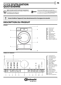 Mode d’emploi Bauknecht TK Prime 85A2 BW Sèche-linge