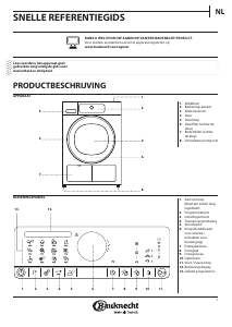 Handleiding Bauknecht TR Trend 82A3 Wasdroger