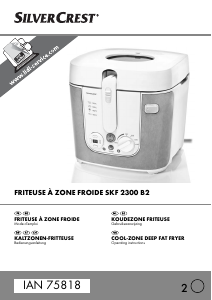 Manual SilverCrest SKF 2300 B2 Deep Fryer