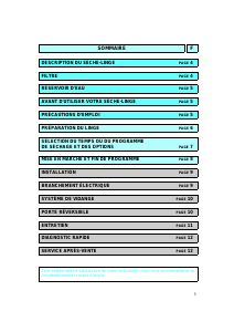 Mode d’emploi Bauknecht TRK 4850 Sèche-linge
