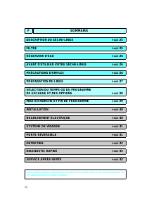 Mode d’emploi Bauknecht TRK 4970 Sèche-linge