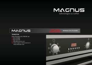 Manual Magnus Excello Cuptor