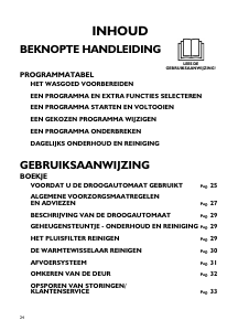Handleiding Bauknecht TRKD 3580 Wasdroger
