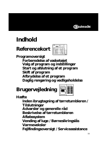 Brugsanvisning Bauknecht TRKK 6621/6 Tørretumbler