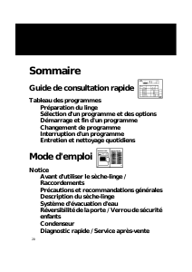 Mode d’emploi Bauknecht TRKK 6631 Sèche-linge