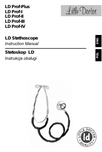 Instrukcja Little Doctor LD Prof-II Stetoskop