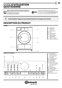 Mode d’emploi Bauknecht TRPC 74510 Sèche-linge