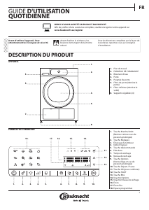 Mode d’emploi Bauknecht TRPC 89935 Sèche-linge