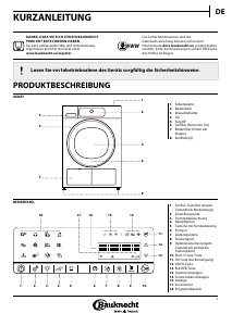 Bedienungsanleitung Bauknecht TRPC 99925 Trockner