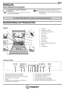 Bruksanvisning Indesit DBC 3C24 AC X Diskmaskin