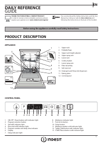 Manual Indesit DCIO 3C24 AC E S Dishwasher
