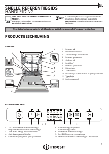 Handleiding Indesit DFC 2C24 A X Vaatwasser