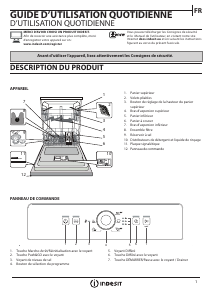 Mode d’emploi Indesit DFE 1B19 14 Lave-vaisselle