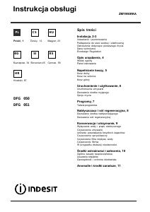 Наръчник Indesit DFG 051 EU Съдомиалня