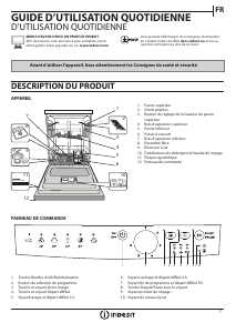 Mode d’emploi Indesit DFG 26B1 NX EU Lave-vaisselle