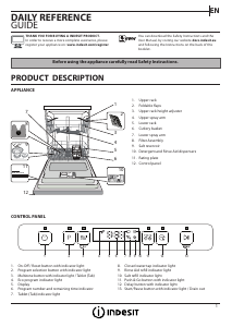 Handleiding Indesit DFO 3C23 A Vaatwasser