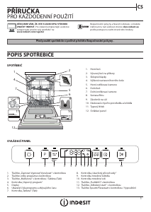 Manuál Indesit DFO 3T133 A F X Myčka na nádobí