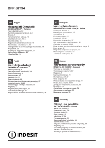 Instrukcja Indesit DFP 58T94 Z Zmywarka