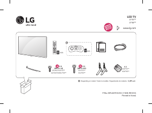 Handleiding LG 42LF5500 LED televisie