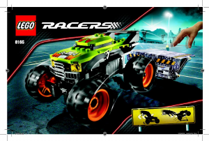 Bruksanvisning Lego set 8165 Racers Monster jumper