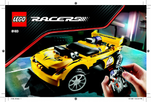 Manual de uso Lego set 8183 Racers Track turbo RC
