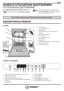 Mode d’emploi Indesit DKIO 3T131 A FE Lave-vaisselle