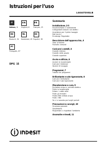 Mode d’emploi Indesit DPG 15 IX.R Lave-vaisselle