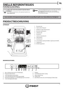 Handleiding Indesit DSIC 3M19 Vaatwasser