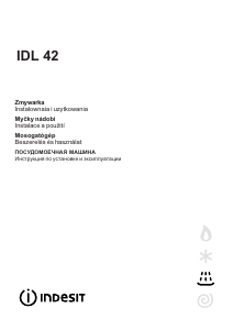 Használati útmutató Indesit IDL 42 EU Mosogatógép