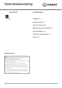 Handleiding Indesit IDV 75 (EU) Wasdroger
