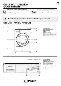 Mode d’emploi Indesit IND80111 Sèche-linge