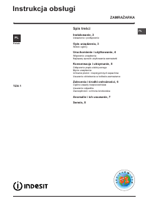 Instrukcja Indesit TZA 1 Zamrażarka