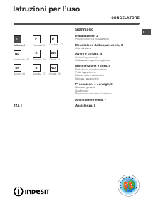 Brugsanvisning Indesit TZA 1 Fryser