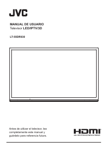 Manual de uso JVC LT-55DR930 Televisor de LED
