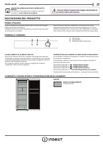 Manuale Indesit UI6 1 S.1 Congelatore