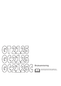 Bruksanvisning Jonsered GC 2125C Grästrimmer