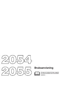 Bruksanvisning Jonsered 2055 Kedjesåg