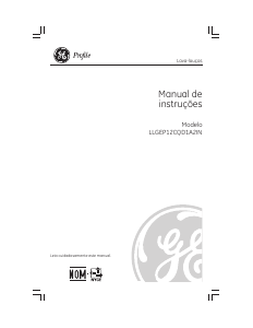 Manual GE LLGEP12CQD1A2IN Máquina de lavar louça