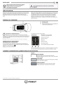 Mode d’emploi Indesit INS 9011 Réfrigérateur combiné